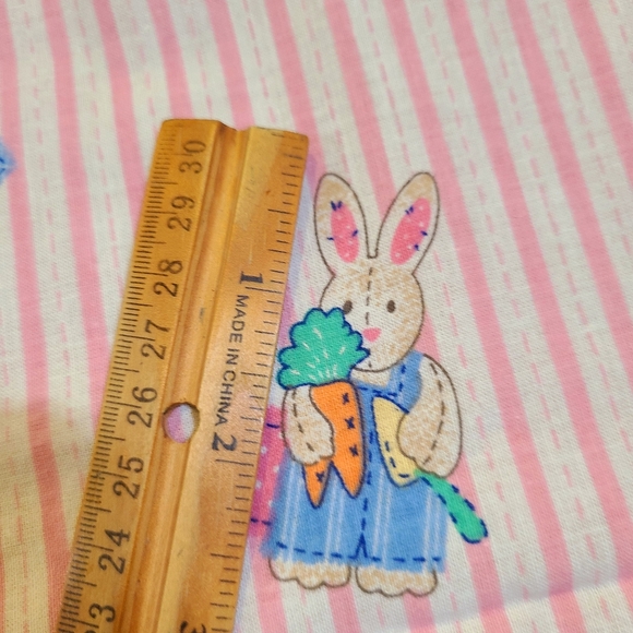 Cuties Bunnies Sewing Cotton Fabric Traditions 1996 Copyright N.T.T. Inc. #5311 - Picture 5 of 16
